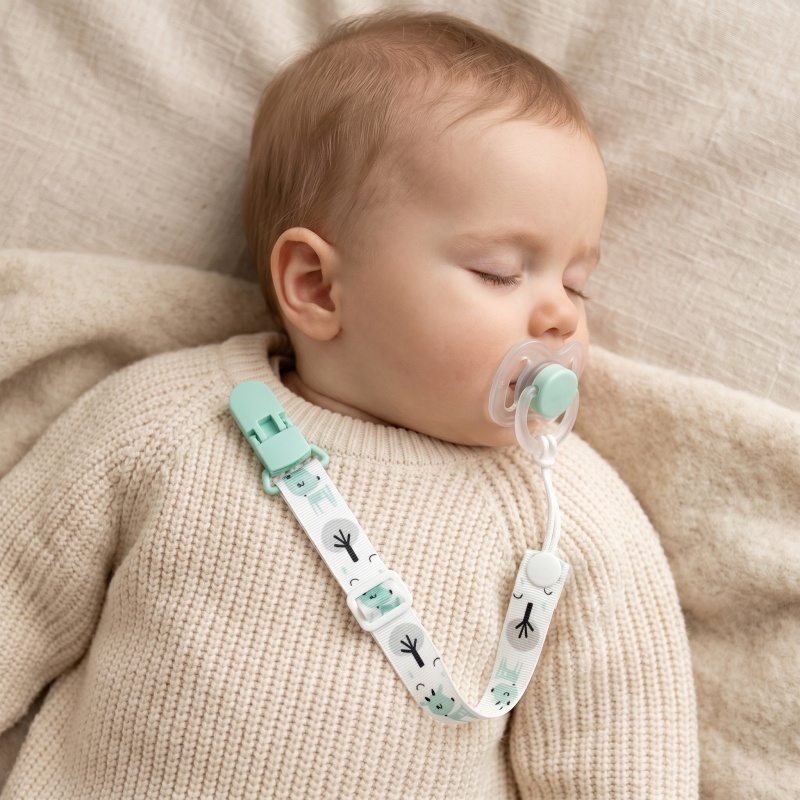 Baby Pacifier Clip - Держатели-цепочки для детских пустышек с фиксированными