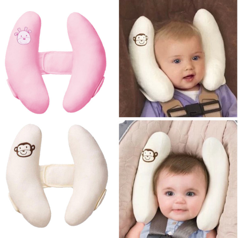 Infant Head Protector - Милая мультяшная подушка для новорожденных: мягкая
