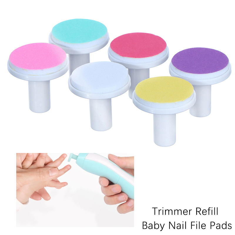 Baby Nail Trimmer Electric - Новинка: 10 шт. сменных насадок для