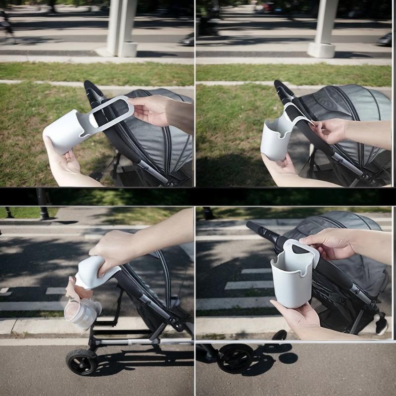 Stroller Accessories - Универсальный силиконовый держатель для бутылок, идеально