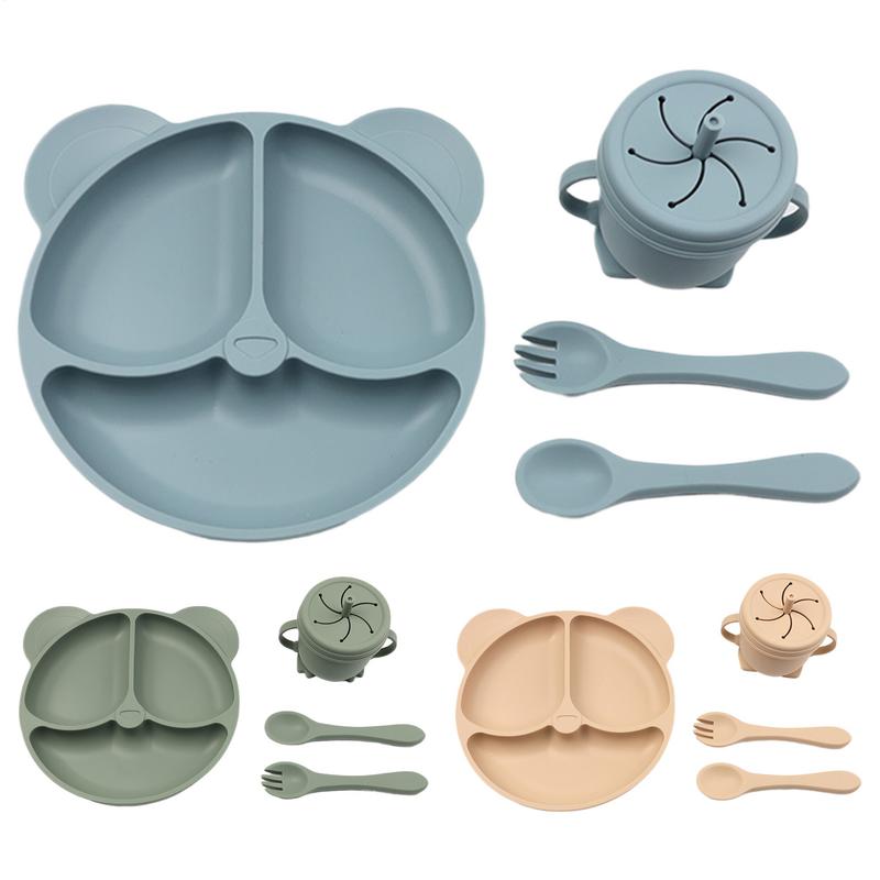 Baby Led Weaning Set - Посуда для еды для малышей, 4