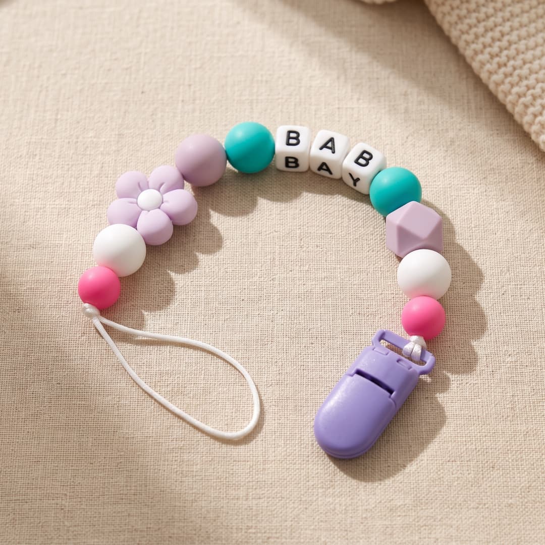 Персонализированный держатель  – обзор и цена Baby Pacifier Clip