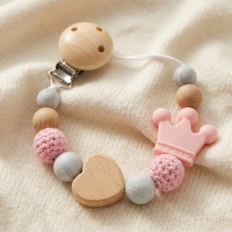 Персонализированный держатель  – обзор и цена Baby Pacifier Clip