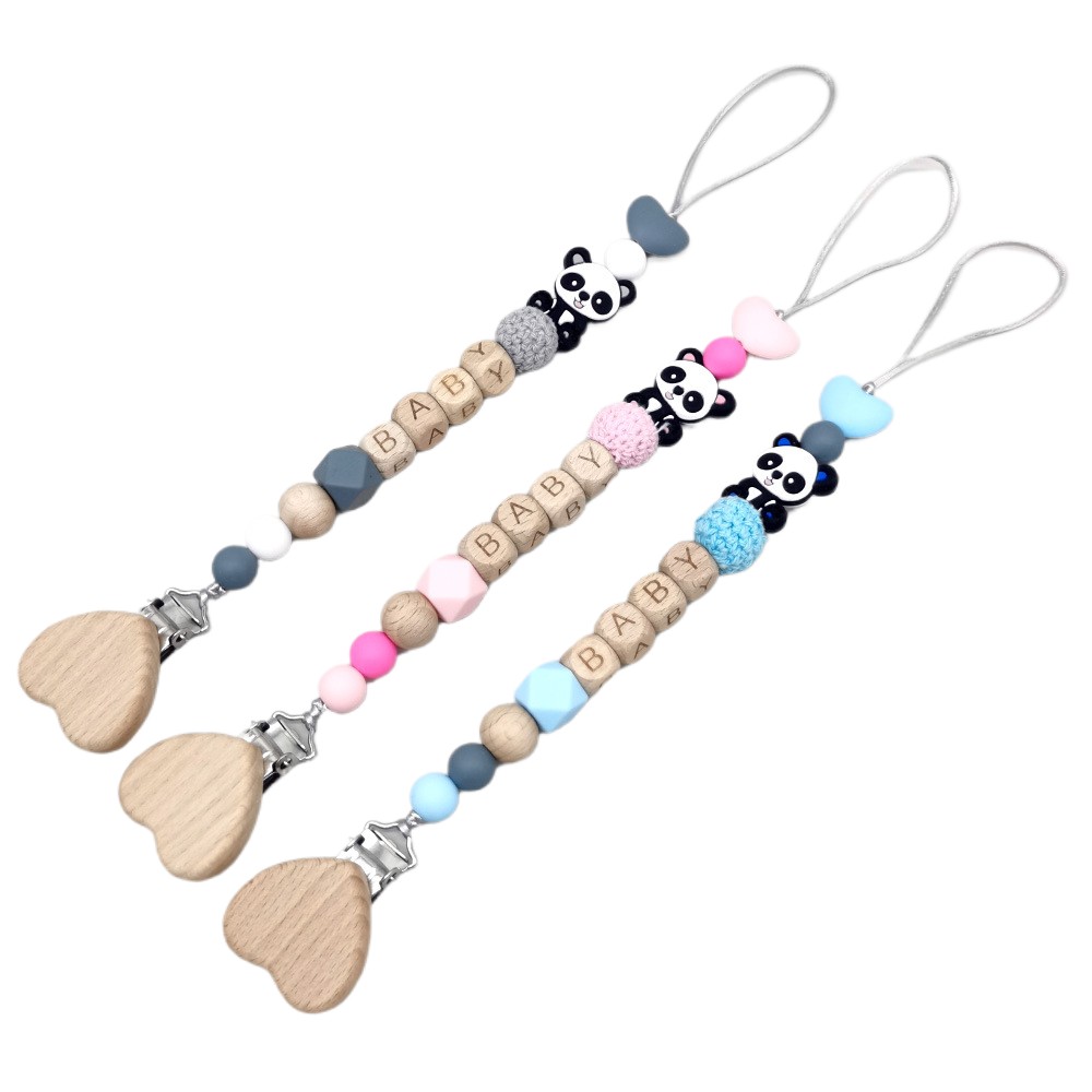 Деревянная персонализированная – обзор и цена Baby Pacifier Clip