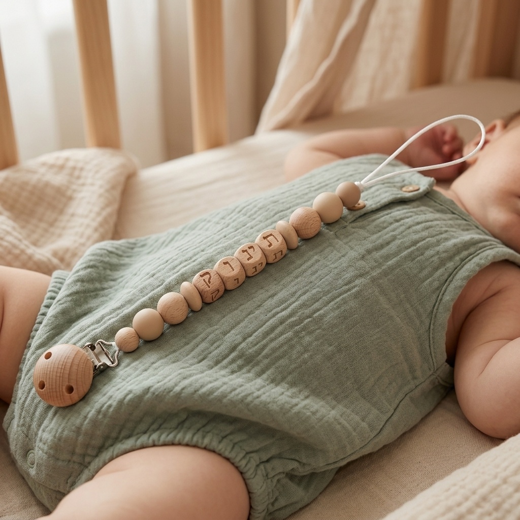 Персонализированный держатель  – обзор и цена Baby Pacifier Clip