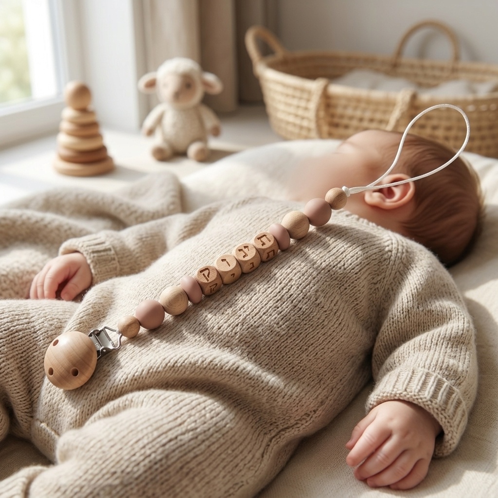 Персонализированный держатель  – обзор и цена Baby Pacifier Clip