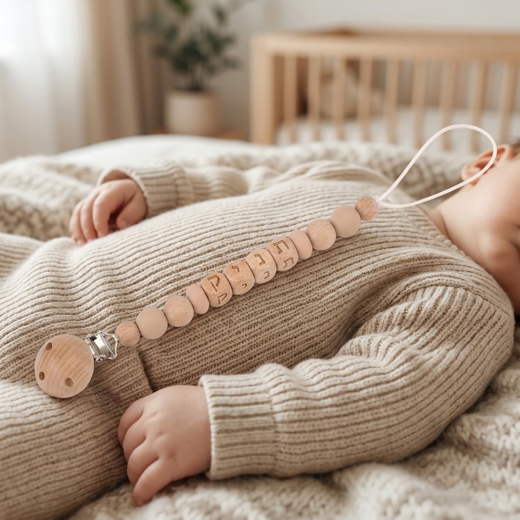 Персонализированный держатель  – обзор и цена Baby Pacifier Clip