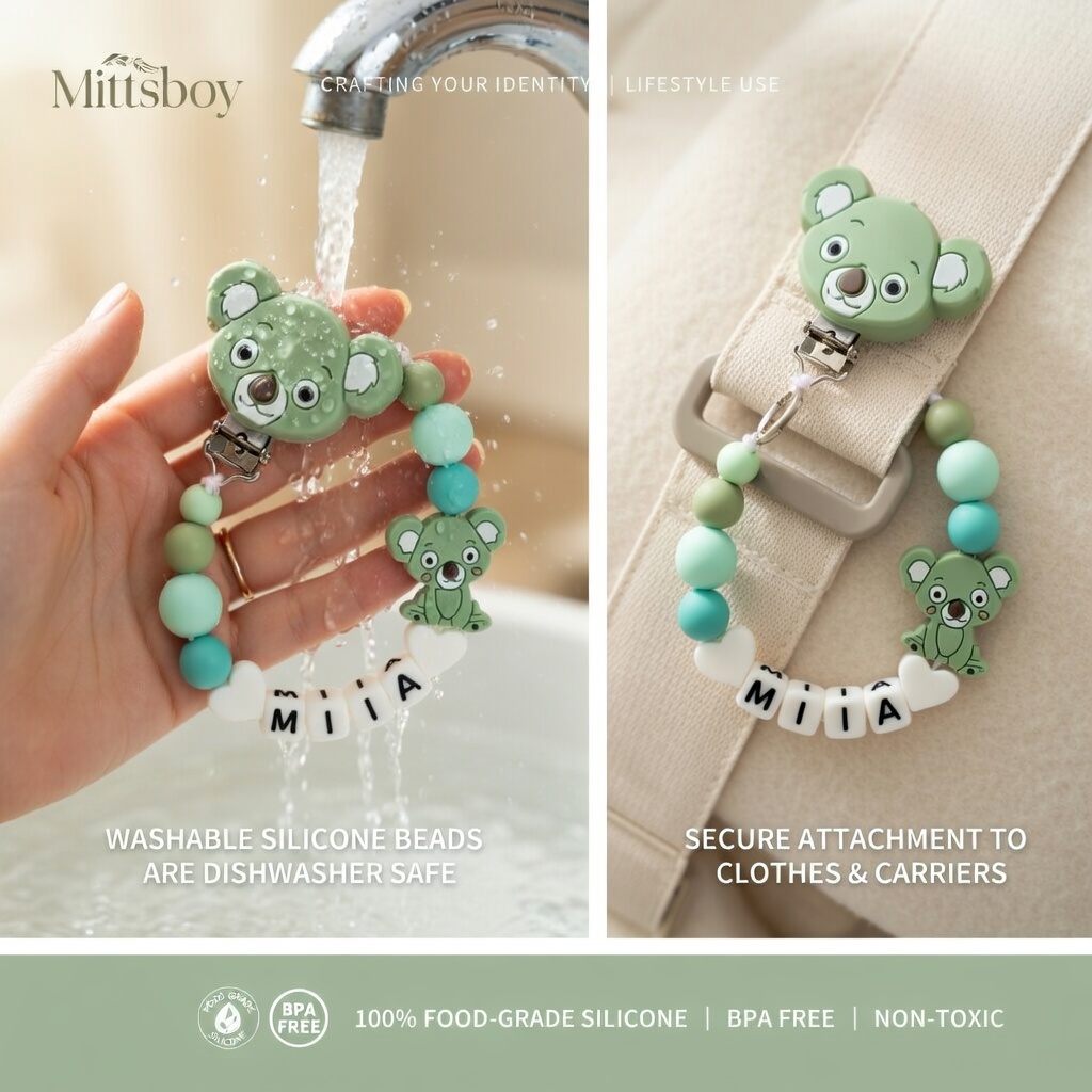 Силиконовый держатель для детс – обзор и цена Baby Pacifier Clip