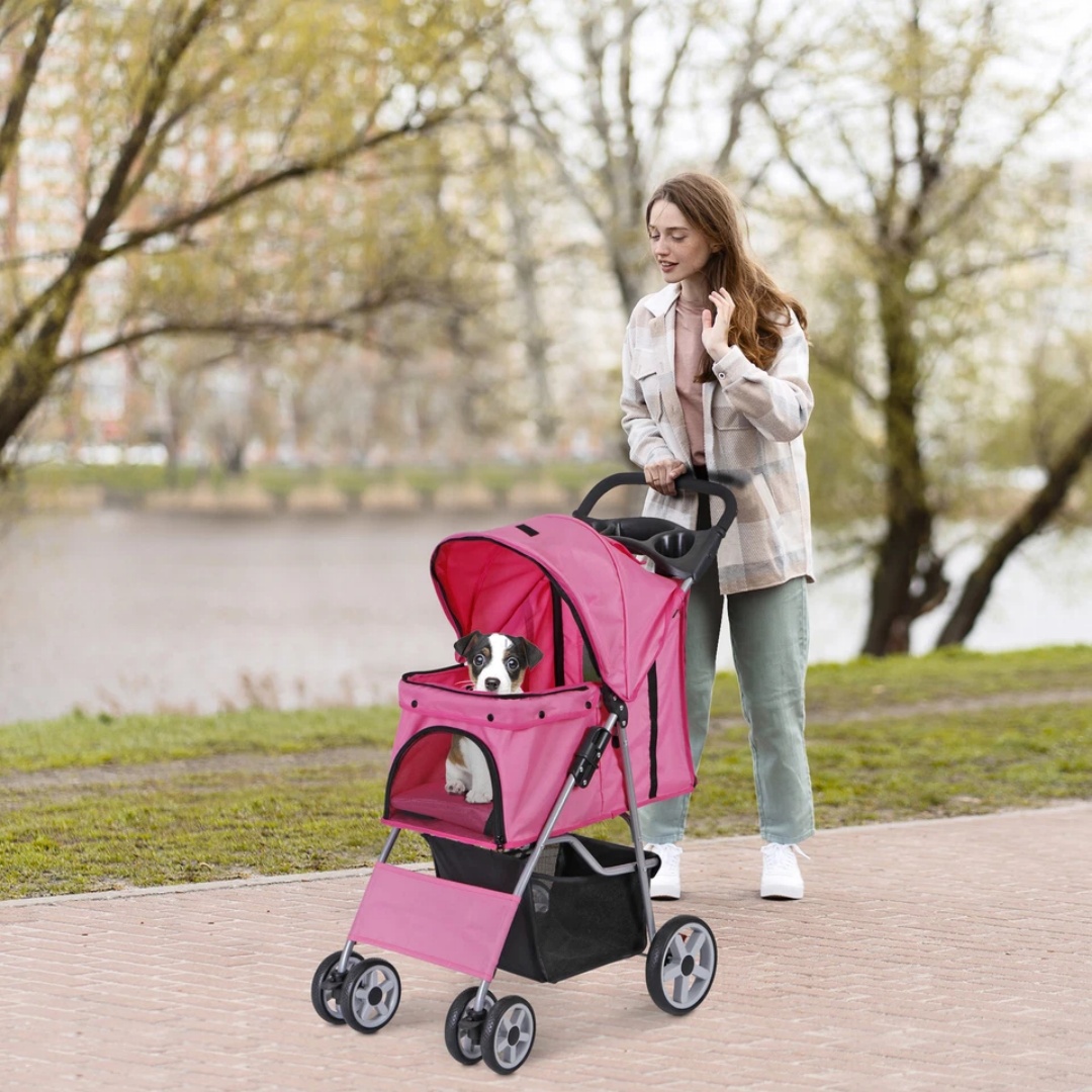 Коляска для собак с 4 колесами – обзор и цена Stroller Accessories
