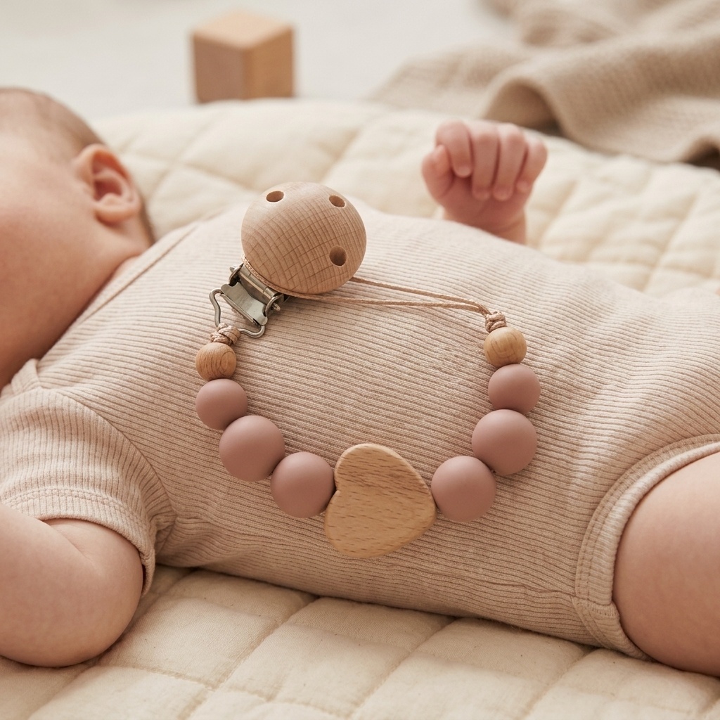 Детский пустышка с именем на и – обзор и цена Baby Pacifier Clip