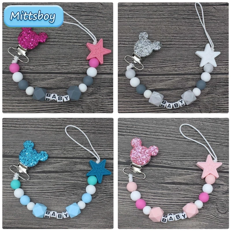 НОВОЕ индивидуальное имя, брас – обзор и цена Baby Pacifier Clip